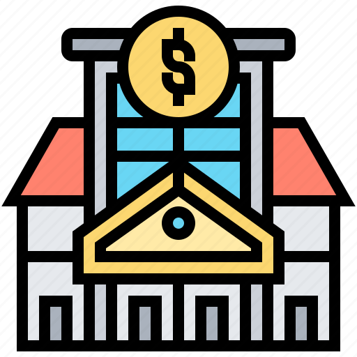 Bank, building, economic, financial, investment icon - Download on Iconfinder