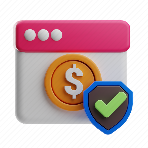 Business, finance, money, cash, bank, coin, payment 3D illustration - Download on Iconfinder