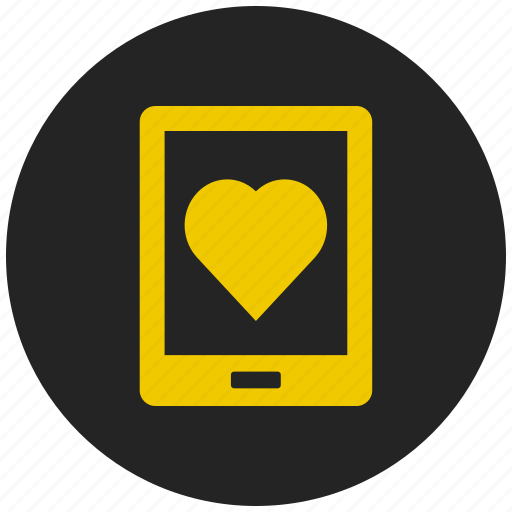 Favorite app, favorite mobile, heart, love, mobile phone, valentine message icon - Download on Iconfinder
