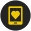 favorite app, favorite mobile, heart, love, mobile phone, valentine message 