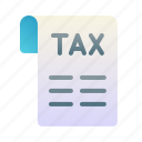 tax, bill, invoice, receipt