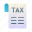 tax, bill, invoice, receipt 
