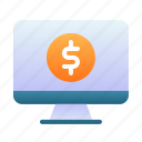 computer, monetize, screen, monitor