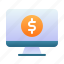 computer, monetize, screen, monitor 