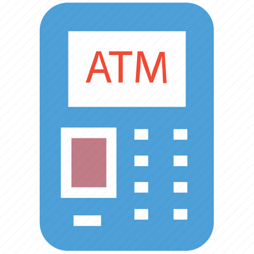 Atm, atm machine, bank, cash icon - Download on Iconfinder