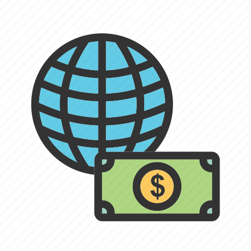 Bank, currency, exchange, global, money, transfer icon - Download on Iconfinder