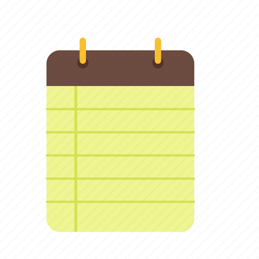 List, note, notepad, notepaper, notes, page, paper icon - Download on Iconfinder