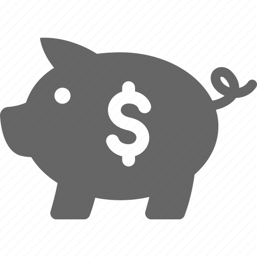 Dollar, money, pig, piggy, save, saving, guardar icon - Download on Iconfinder