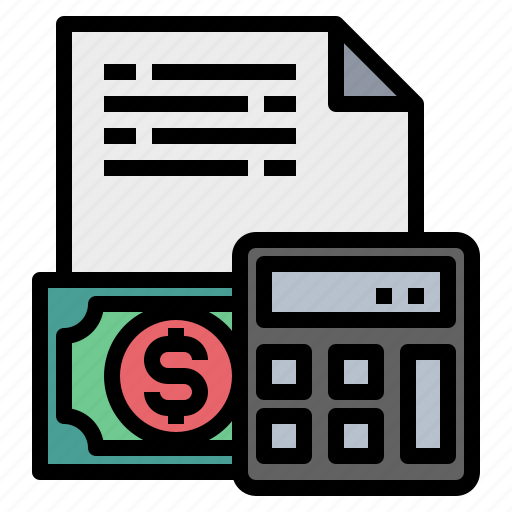 Calculator, file, financial, invoice, money icon - Download on Iconfinder