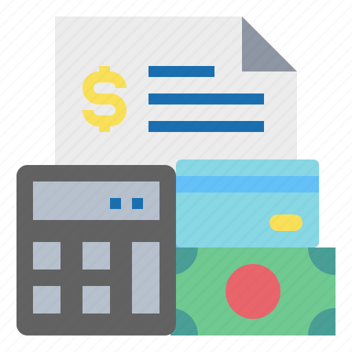 Calculator, card, file, financial, invoice, money icon - Download on Iconfinder