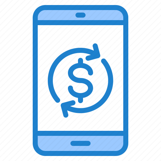 Cash, finance, money, phone, smart, transfer icon - Download on Iconfinder