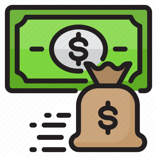 Bag, cash, finance, money, transfer icon - Download on Iconfinder