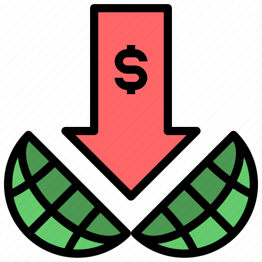 Economic, crisis, financial, effect, world, impact, capitalism icon - Download on Iconfinder