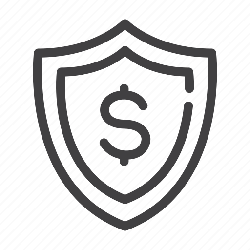 Finance, money, protection, safety, shield icon - Download on Iconfinder