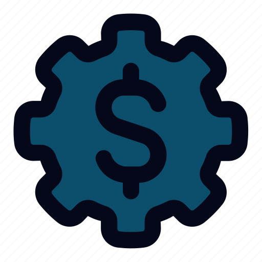 Payment, processors, setting, gear, dollar, money, cogwhell icon - Download on Iconfinder