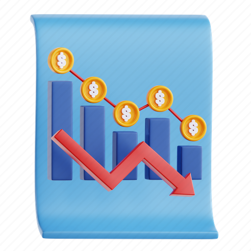 Bankrupt, financial crisis, insolvency, financial planning, debt management, financial recovery, 3d icon 3D illustration - Download on Iconfinder
