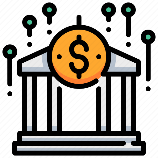 Bank, banking, coin, currency, money, profit icon - Download on Iconfinder