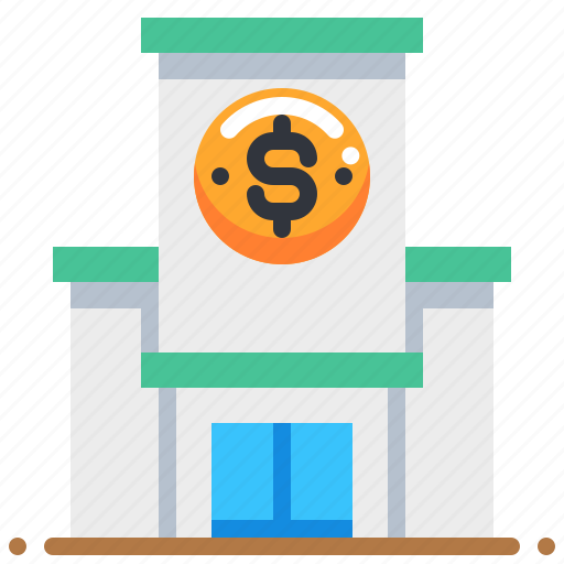 Bank, banking, dollar, financial, institution, money icon - Download on Iconfinder
