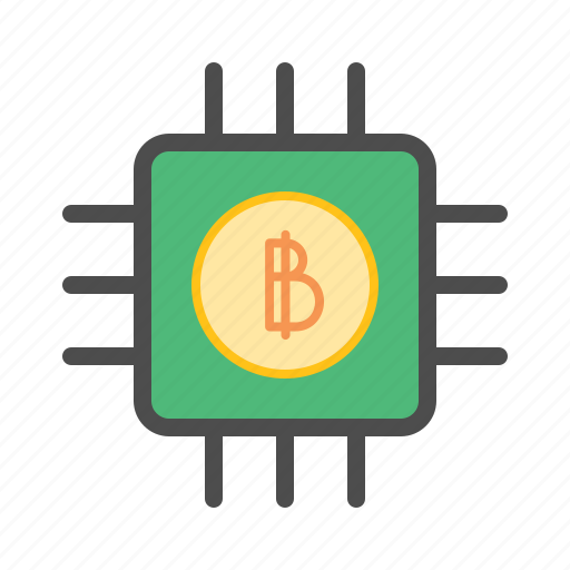 Bank, bitcoin, chipset, financial, money, online, tech icon - Download on Iconfinder