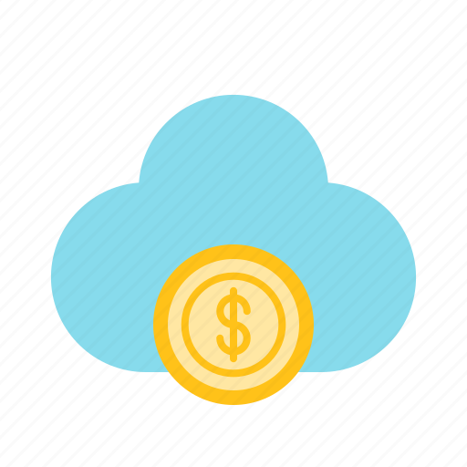 cloud money icon
