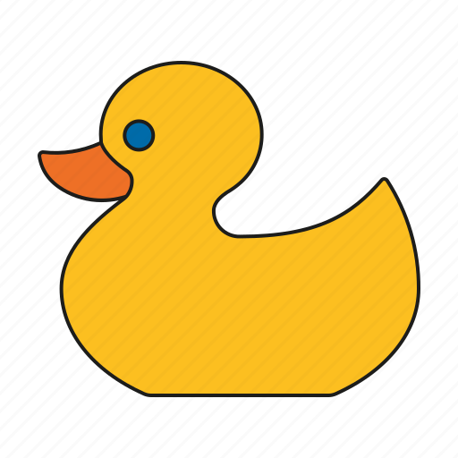 Baby, bath, duck, ducky, rubber, rubber duck, toys icon - Download on Iconfinder