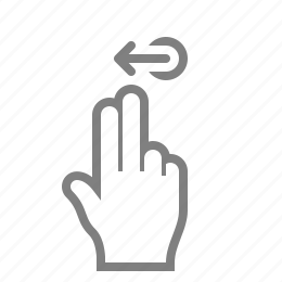 Double, fingaz, fingers, gesture, gesturicons, grab, hand icon - Download on Iconfinder