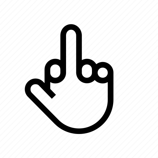 Cursor, fingers, hand, hand-gesture icon - Download on Iconfinder