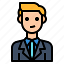 avatar, business, businessman, worker
