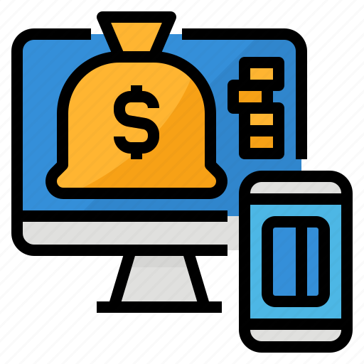Computer, money, online, technology icon - Download on Iconfinder