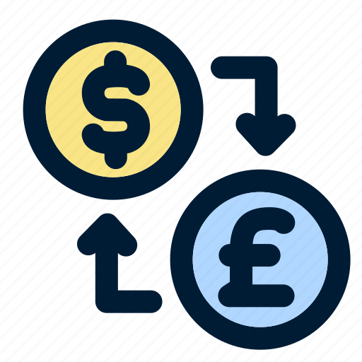 Bank, currency, dollar, euro, finance, fintech, money icon - Download on Iconfinder