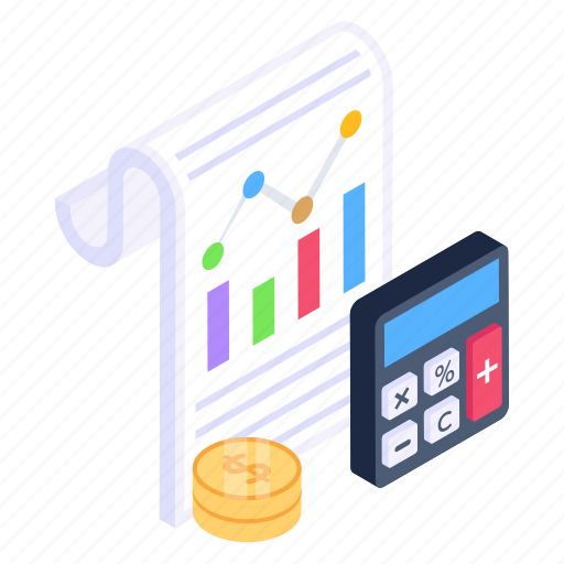 Accounting, budgeting, bookkeeping, financial budget, financial calculation icon - Download on Iconfinder