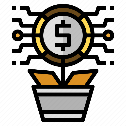 Investment, fund, fintech, finance, profit icon - Download on Iconfinder
