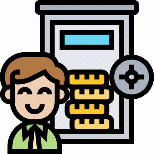 Treasure, saving, accounting, management, wealth icon - Download on Iconfinder