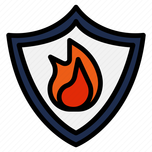 Fire, flame, heat, prevention, protect, protection icon - Download on Iconfinder