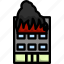 danger, fire, home, hotel, emergency, building, house 