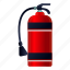 extinguisher, fire, foam, party, protection, red 