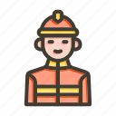 firefighter, helmet, water, rescue, safety, fireman, emergency