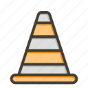 cone, construction, traffic, work, transportation