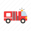 - fire truck, fire-engine, emergency, vehicle, truck, fire-brigade, firefighter, transportation