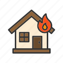 - house on fire, house-fire, fire-emergency, burning-house, fire, danger, home, burning-home