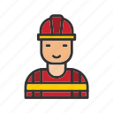- firefighter, fire, emergency, fireman, protection, safety, water, man