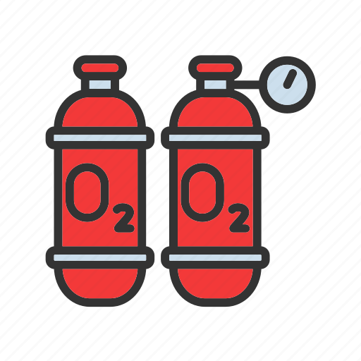 - oxygen tanks, diving, oxygen, scuba, tanks, twin, oxygen tank icon - Download on Iconfinder