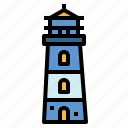 lighthouse, orientation, signaling, tower
