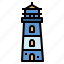 lighthouse, orientation, signaling, tower 