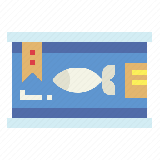 Can, container, food, preserved, tuna icon - Download on Iconfinder