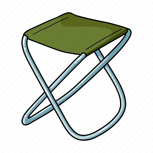 Accessories, equipment, fishing, folding chair, high chair, tackle icon - Download on Iconfinder