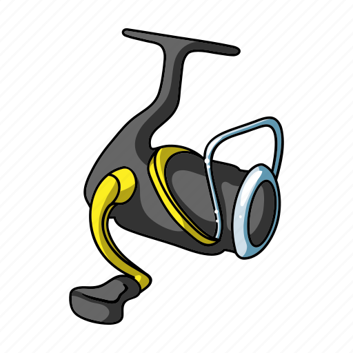Accessories, equipment, fishing, fishing line, reel, spinning, tackle icon - Download on Iconfinder