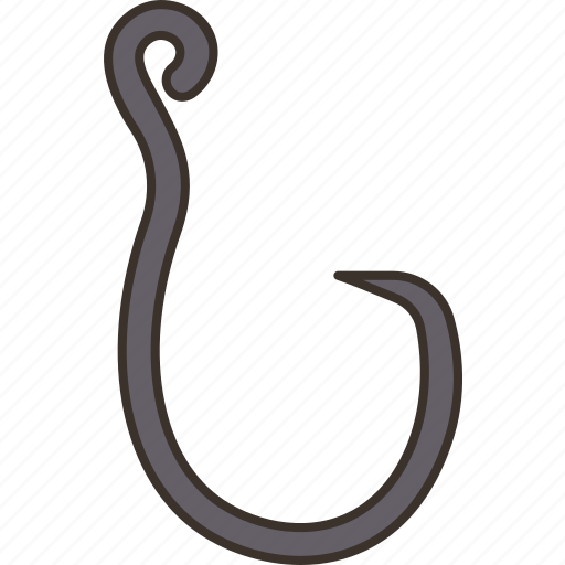Hook, fishing, angler, bait, catch icon - Download on Iconfinder
