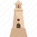 lighthouse, beacon, coast, navigation, marine