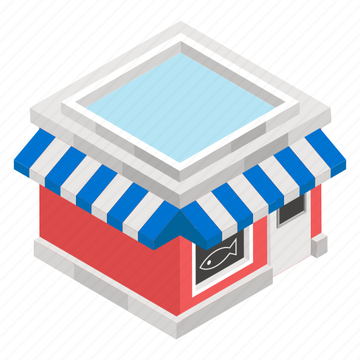 Fish market, godown, marketplace, outlet, shop, store, storehouse icon - Download on Iconfinder